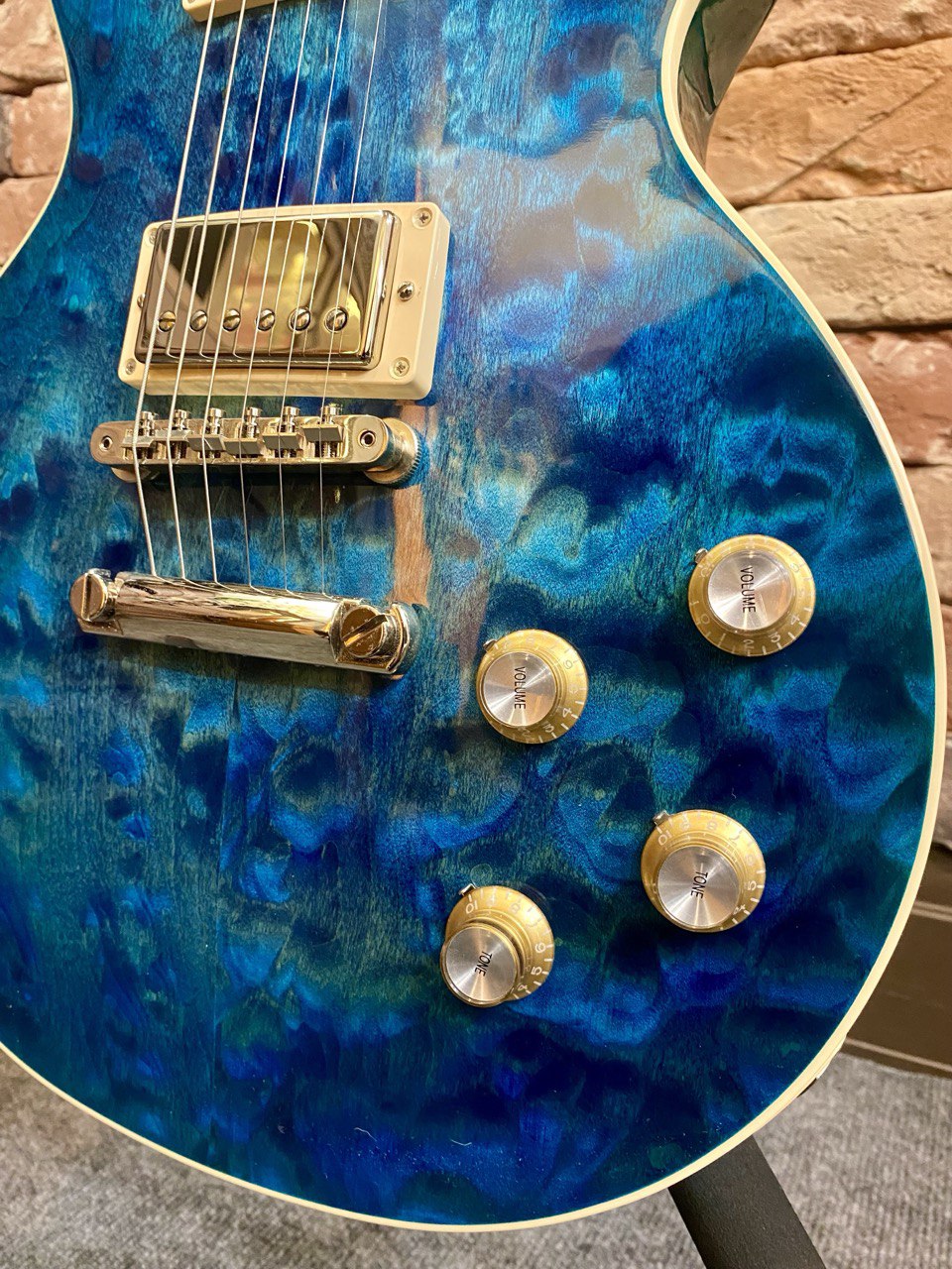 Электрогитара Gibson Les Paul Standard 60s AAA Quilted Maple Ocean Water Perimeter (USA) - изображение 3
