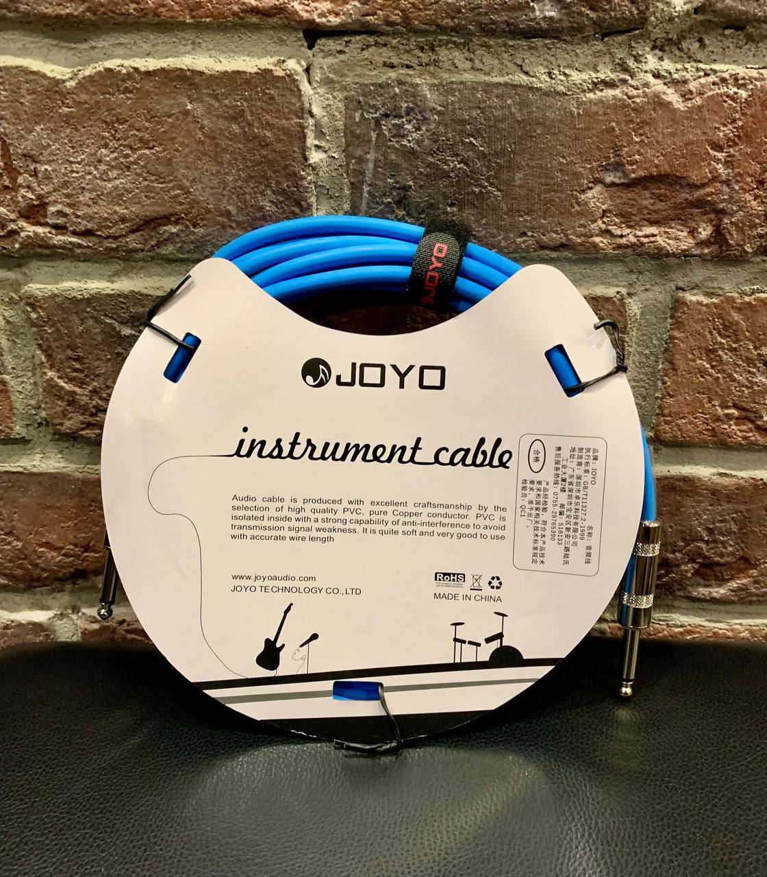 Кабель Инструментальный Joyo BL Jack-Jack 4.5 m - изображение 2