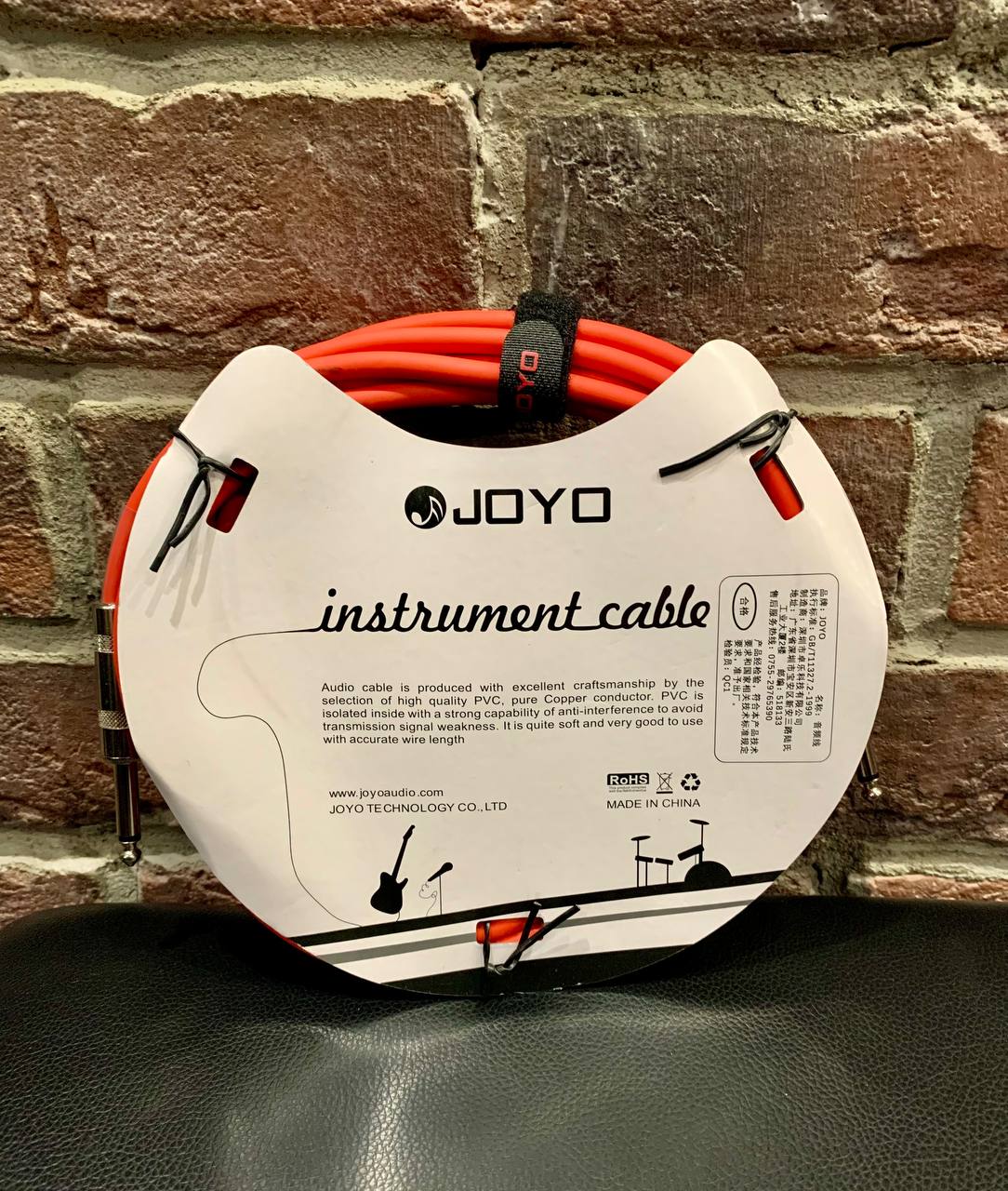 Кабель Инструментальный Joyo RD Jack-Jack 4.5 m - изображение 2