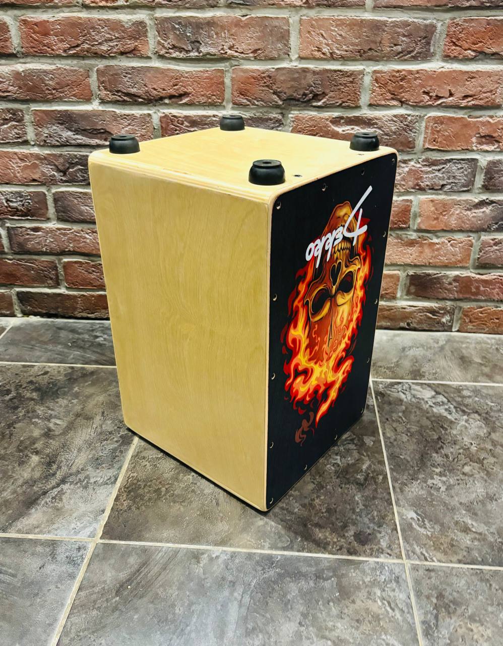 Кахон с Подструнником Dekko Skull Fire - изображение 6