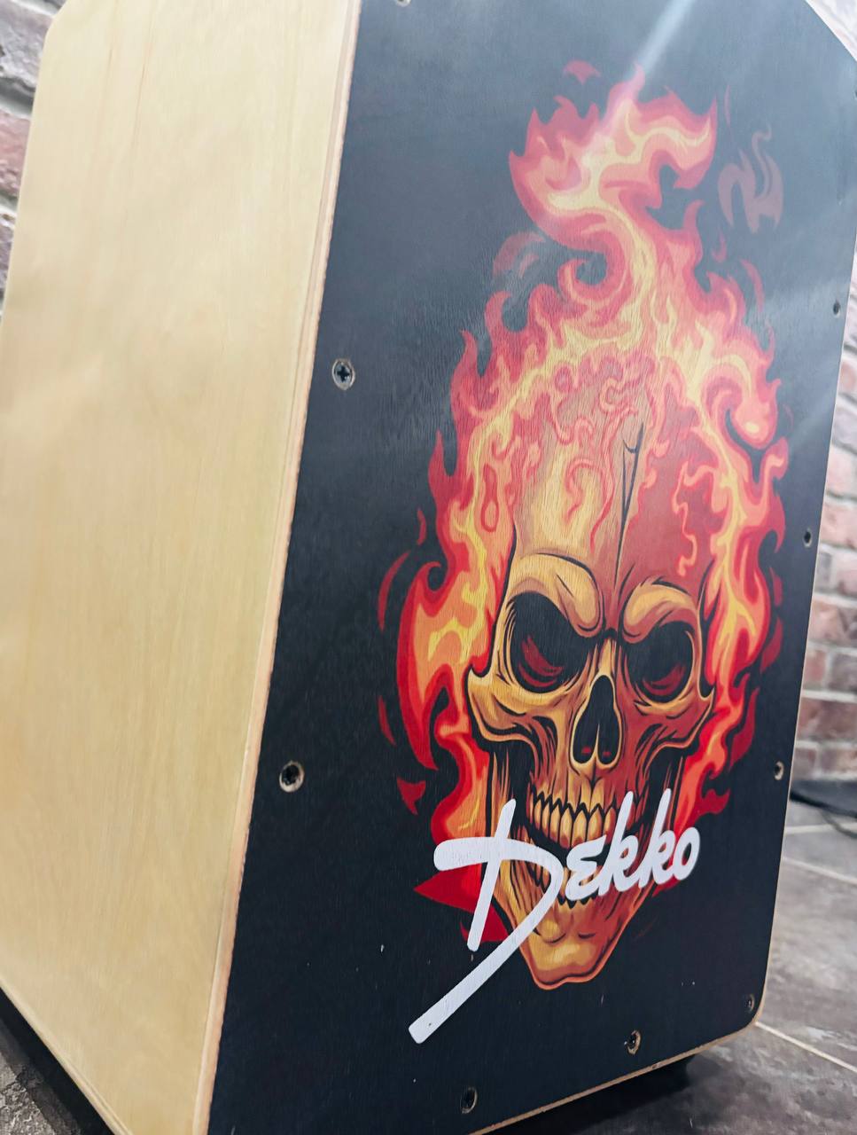Кахон с Подструнником Dekko Skull Fire - изображение 10