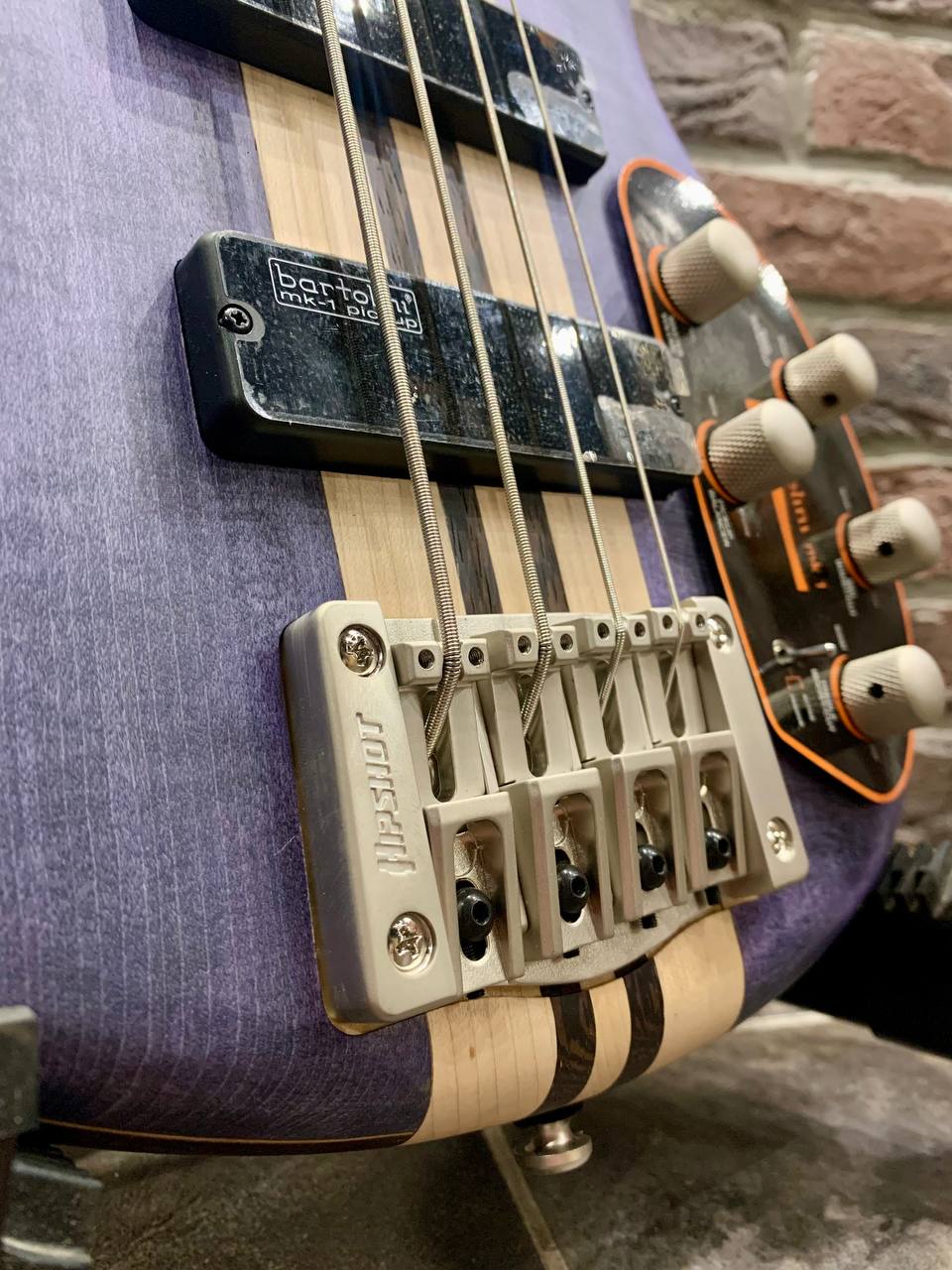 Бас Гитара Cort A4-Plus-FMMH-OPLB Artisan Series - изображение 3