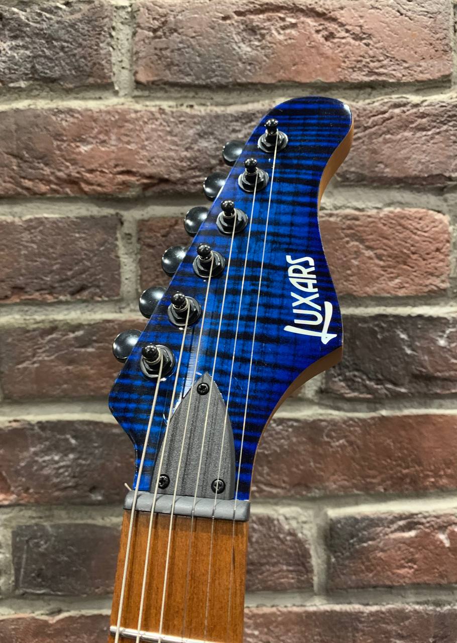 Электрогитара Luxars SuperStratocaster HH BL - изображение 7