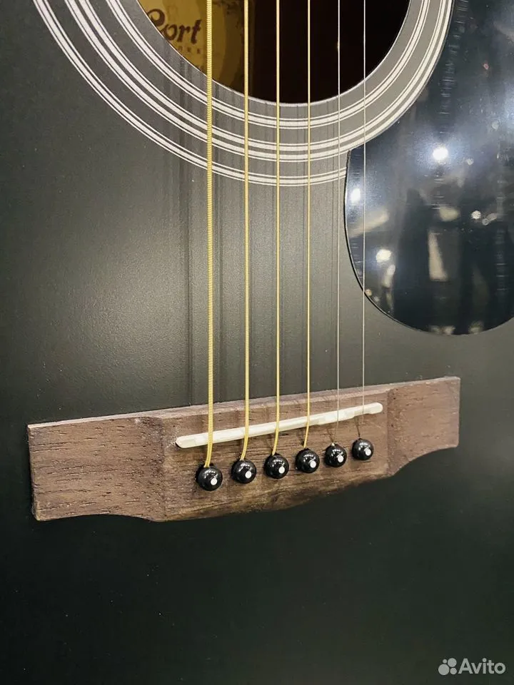 Электроакустика Cort Dreadnought Black-810 EQ (Индонезия) - изображение 4