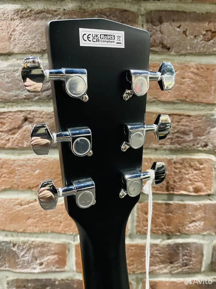 Электроакустика Cort Dreadnought Black-810 EQ (Индонезия) - изображение 7