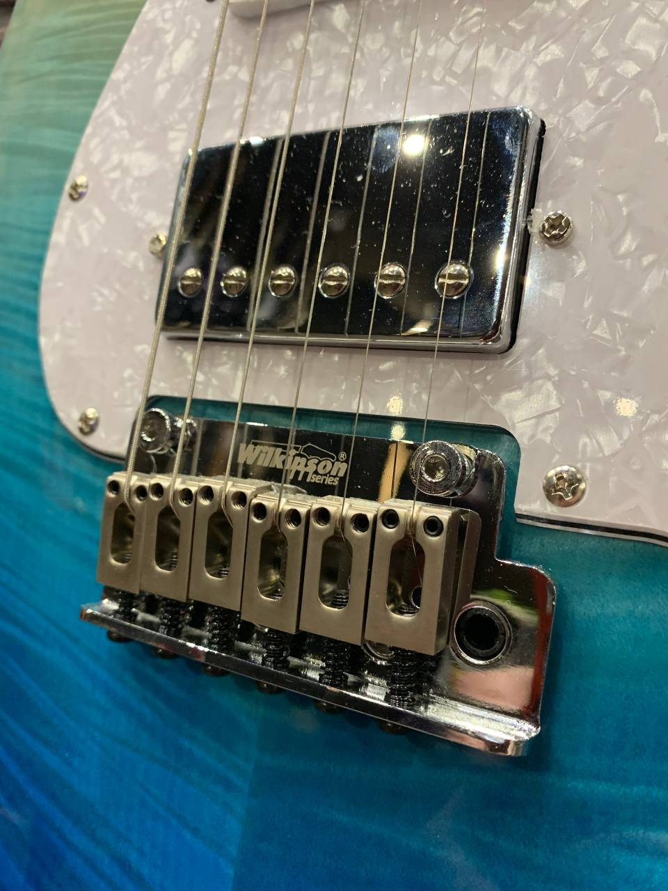 Электрогитара Jet JS-450 TBL - изображение 3