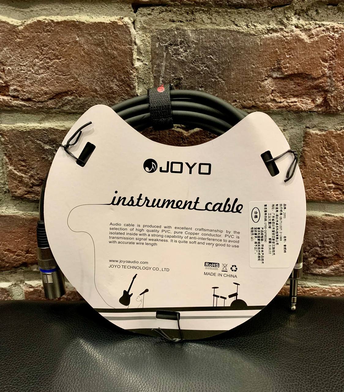 Кабель Инструментальный Joyo XLR-Jack 4.5 m - изображение 2