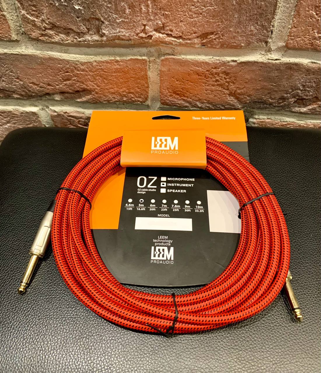 Кабель Инструментальный Leem Premium Jack-Jack 5 m - изображение 4