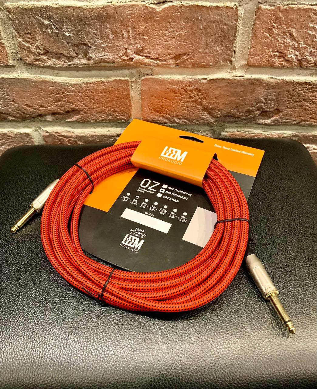 Кабель Инструментальный Leem Premium Jack-Jack 5 m - изображение 6