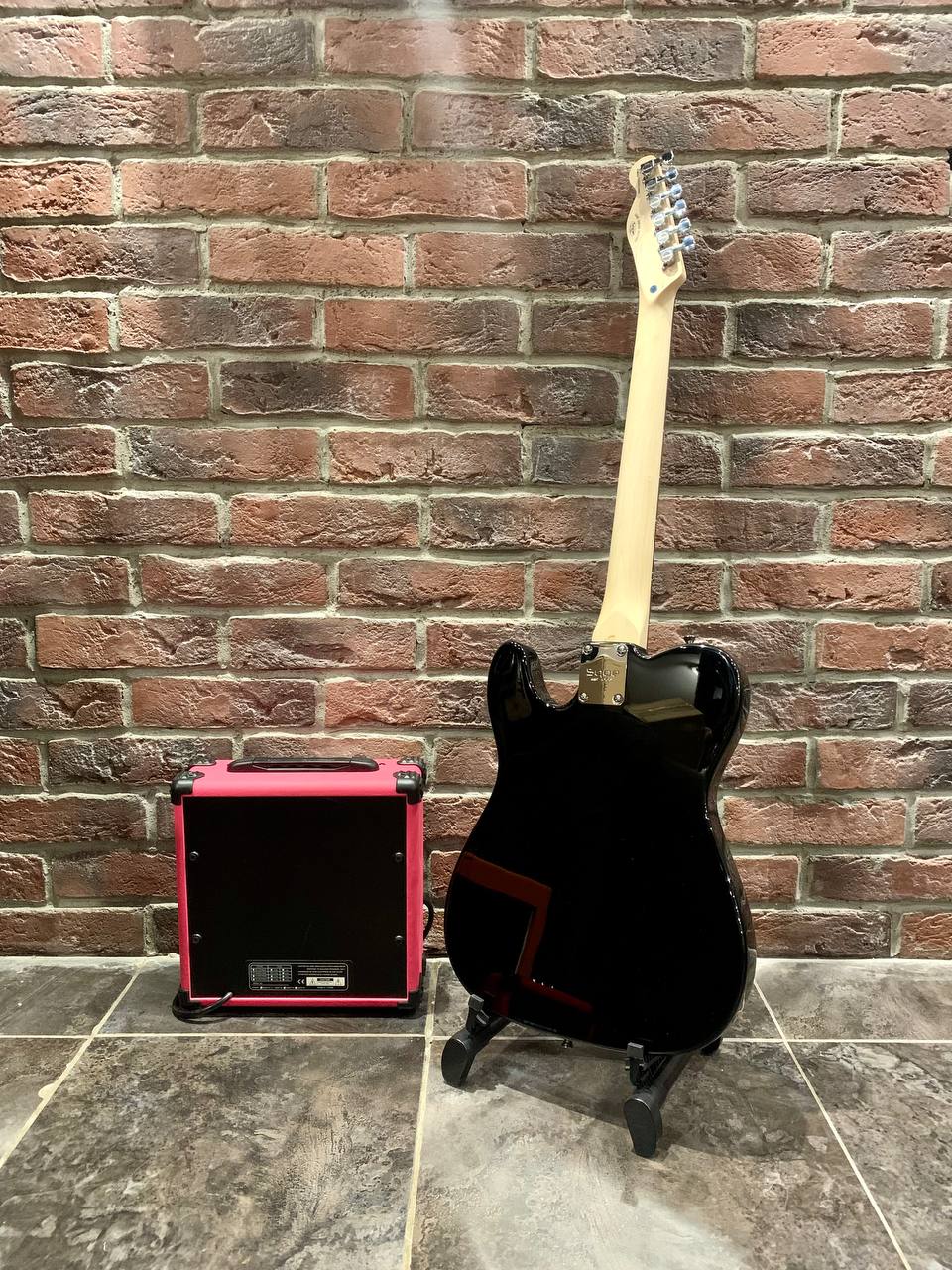 Электрогитара Telecaster + Стильный Комбоусилитель 15 ват (комплект) - изображение 2