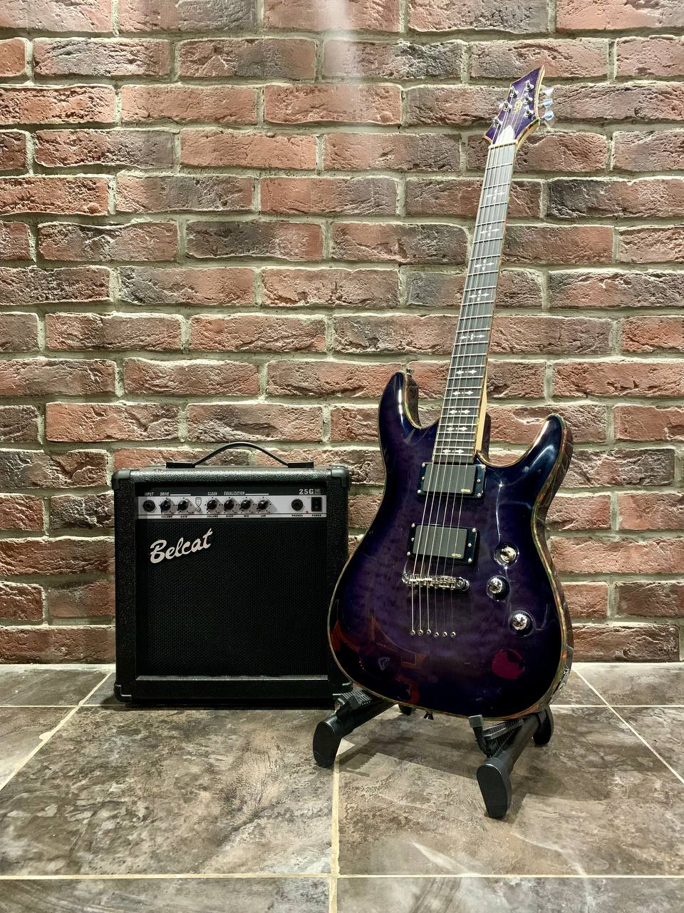 Электрогитара Aion EMG VTS + Комбик 25 ват (полный комплект)