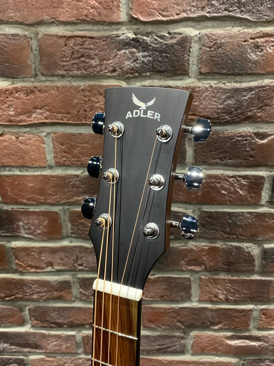 Акустическая Гитара ADLER GC-50 CM из Массива Кедра - изображение 7