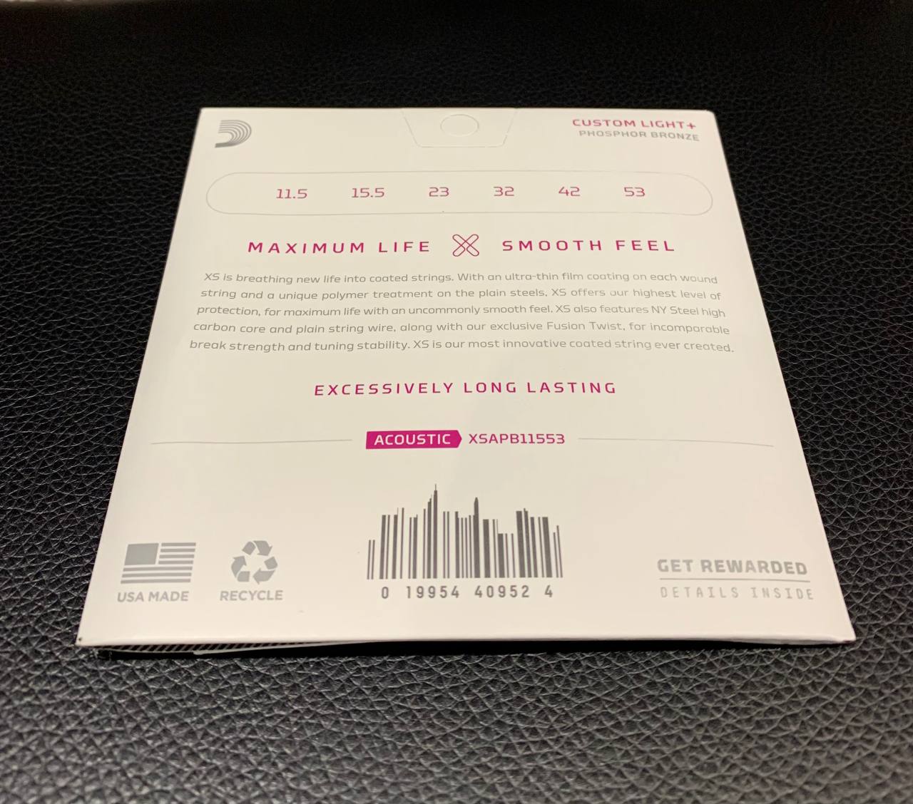 Струны для Акустической Гитары D'Addario XS 11.5-53 (USA) - изображение 9