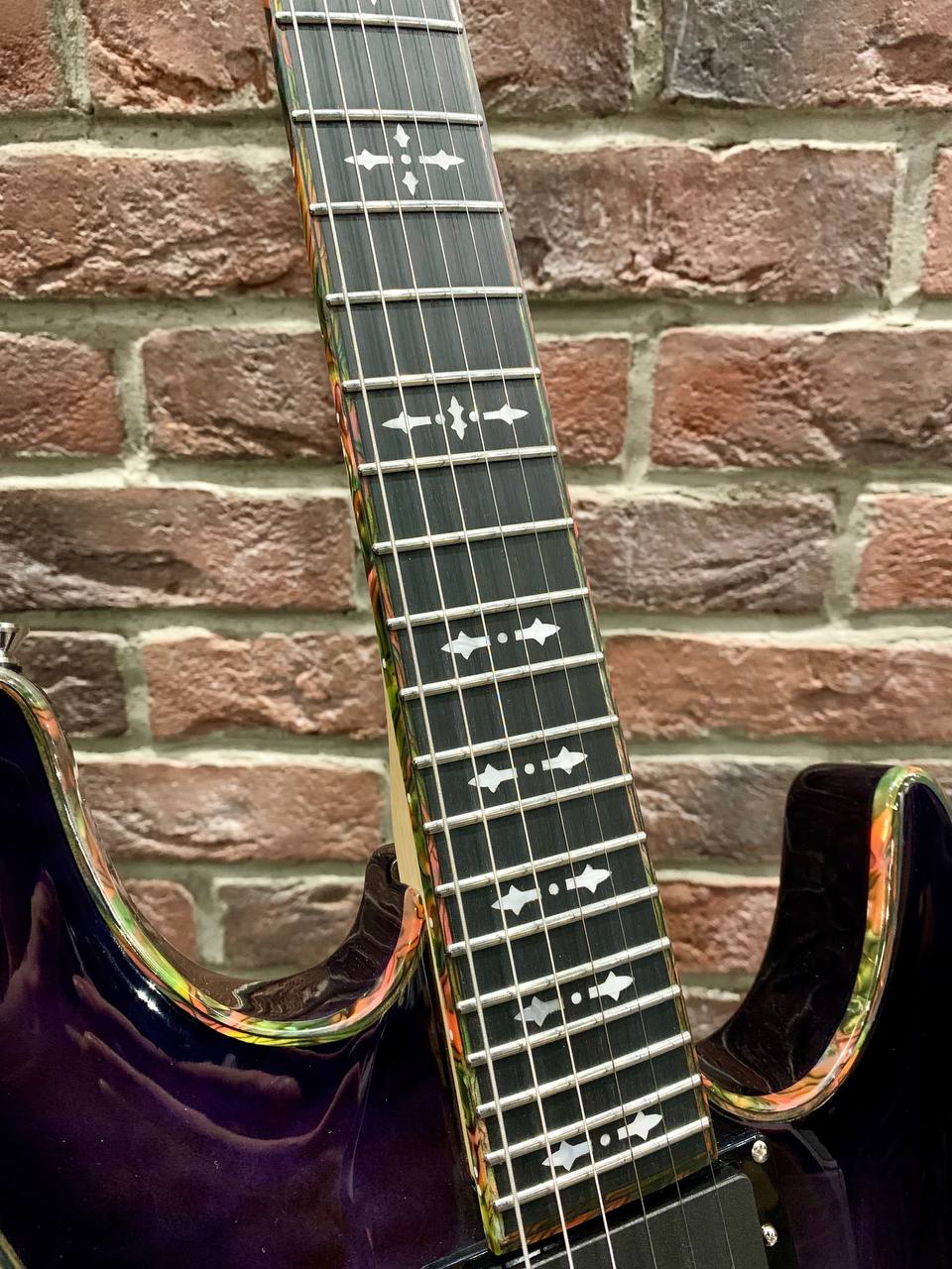 Электрогитара EMG Aion Violet ED + Комбик NUX MK2 - изображение 5