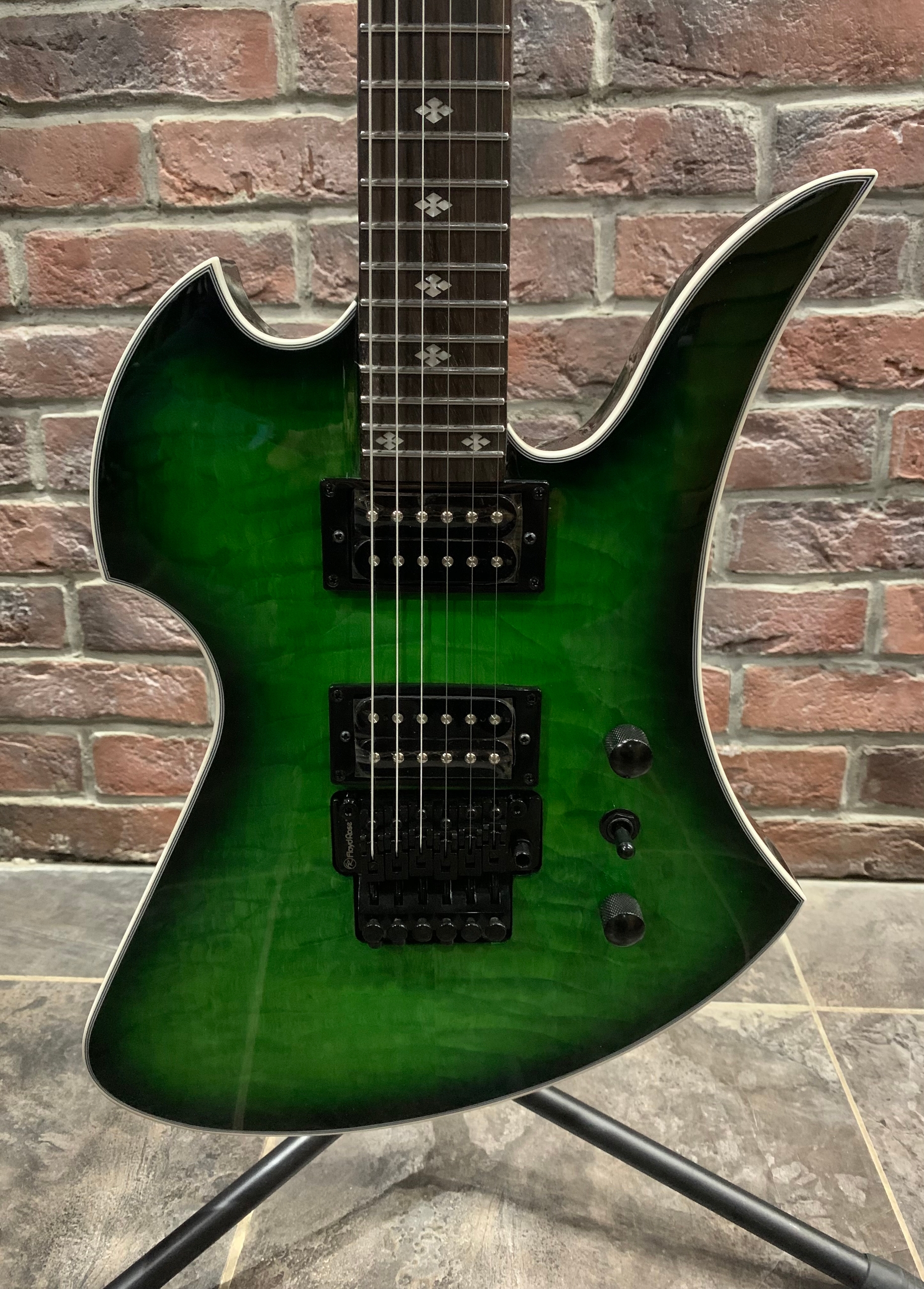 Электрогитара Mockingbird Green L.E. (Floyd Rose) - изображение 2