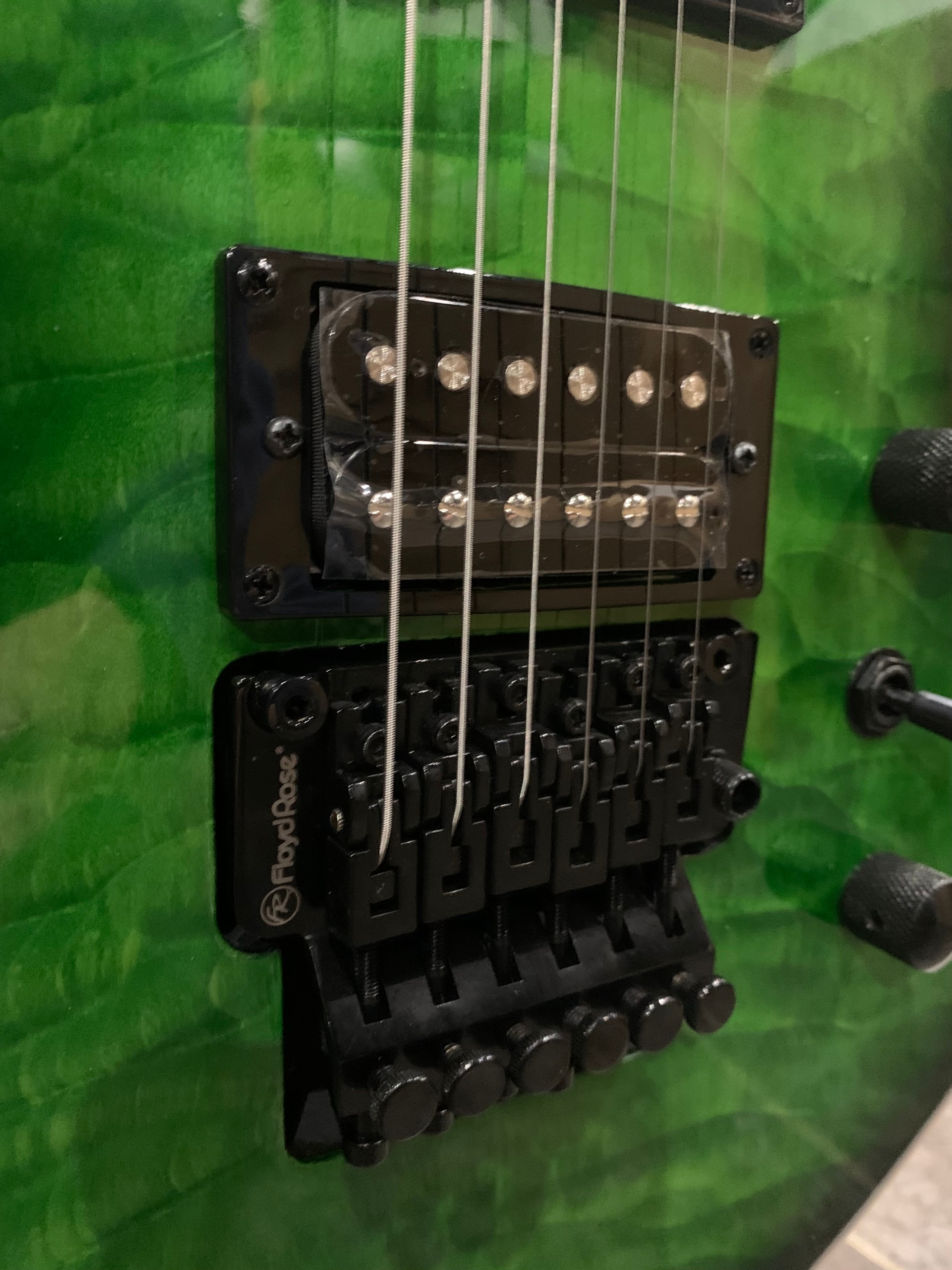 Электрогитара Mockingbird Green L.E. (Floyd Rose) - изображение 4