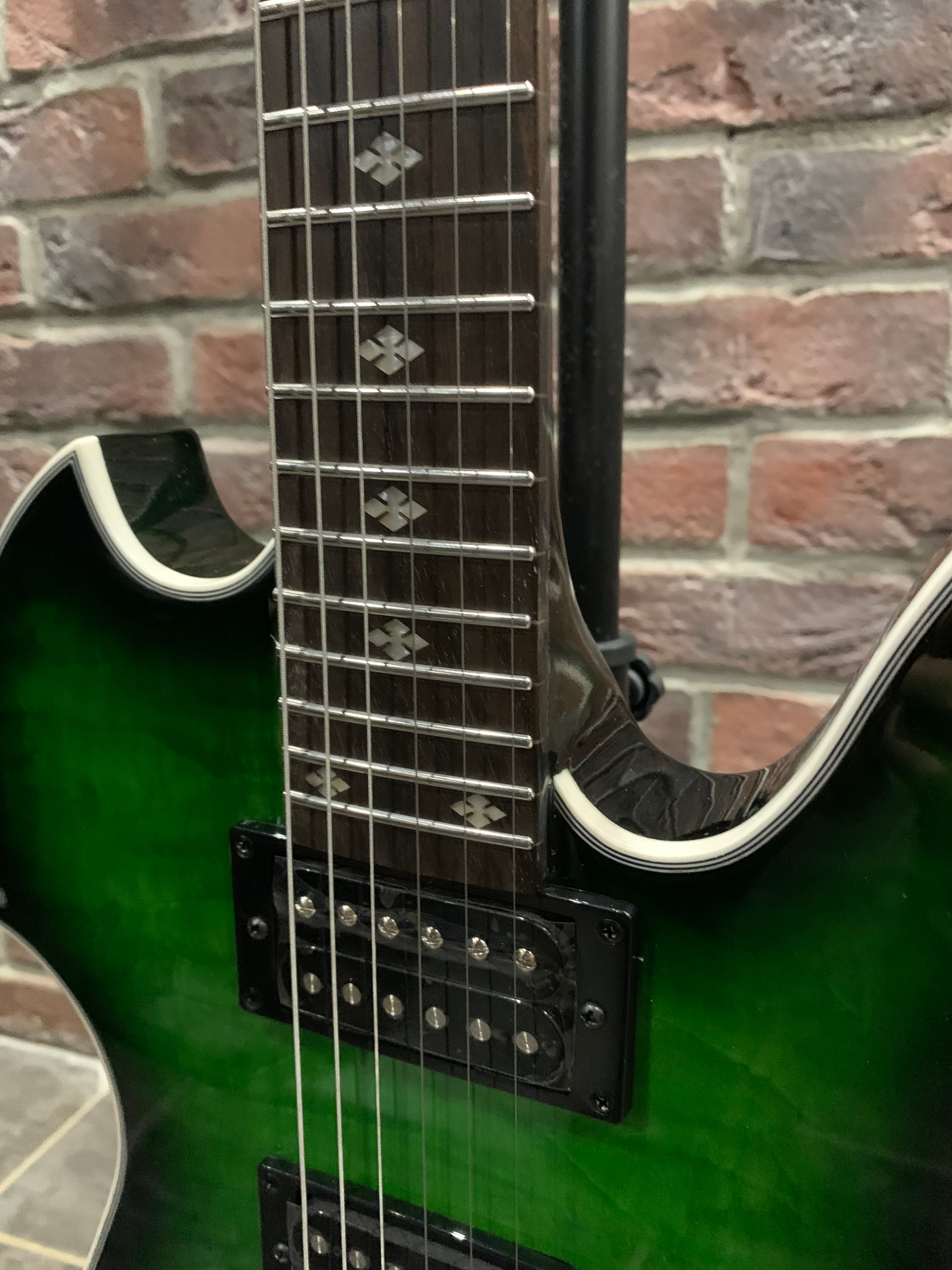 Электрогитара Mockingbird Green L.E. (Floyd Rose) - изображение 7