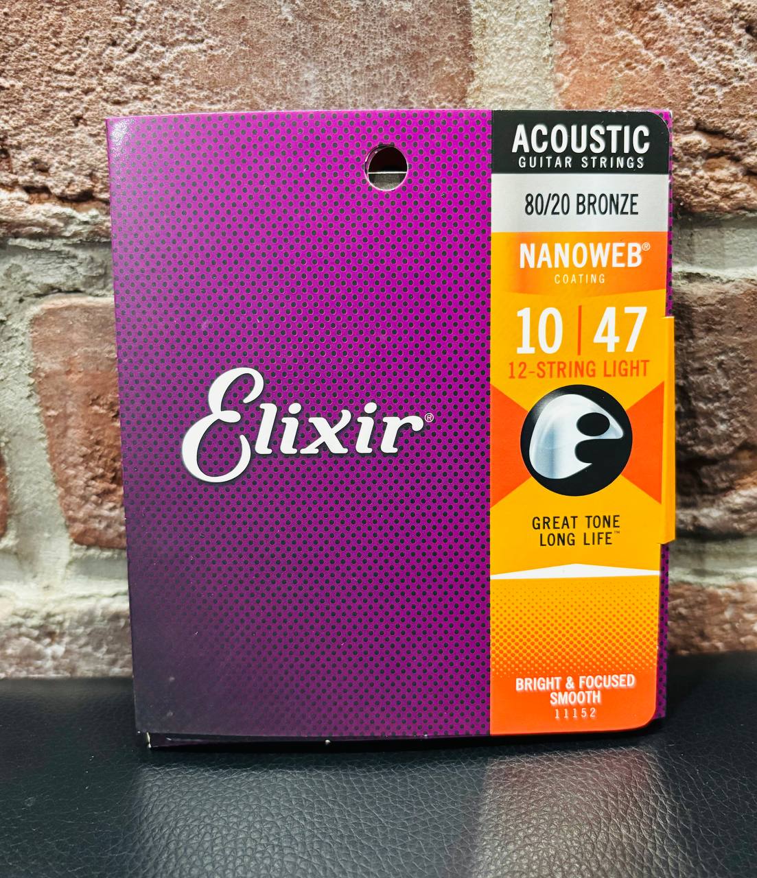 Струны для 12-ти Струнной Гитары Elixir 10-47 (Оригинал)