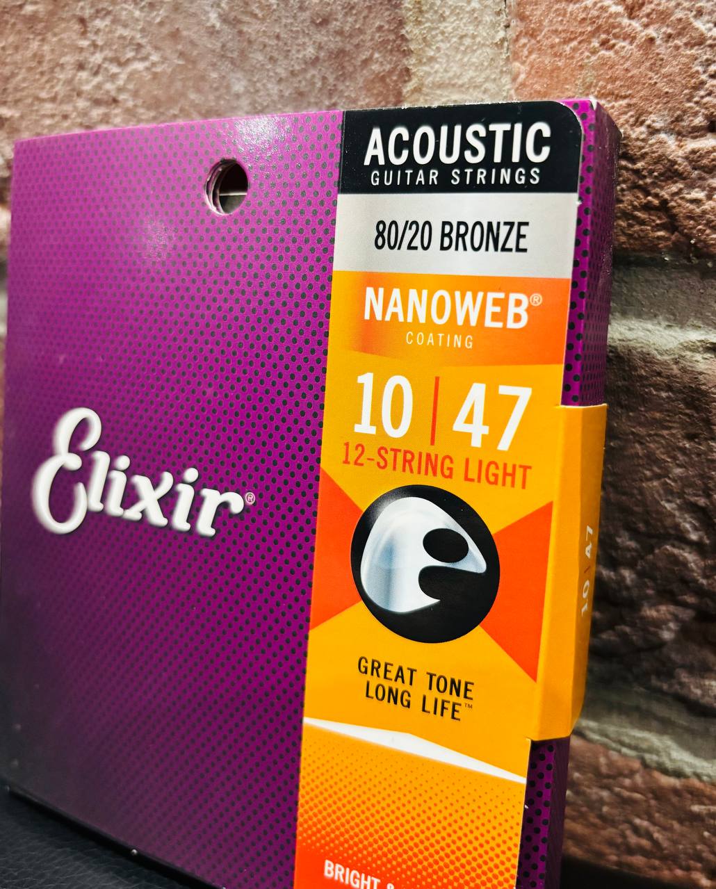Струны для 12-ти Струнной Гитары Elixir 10-47 (Оригинал) - изображение 3