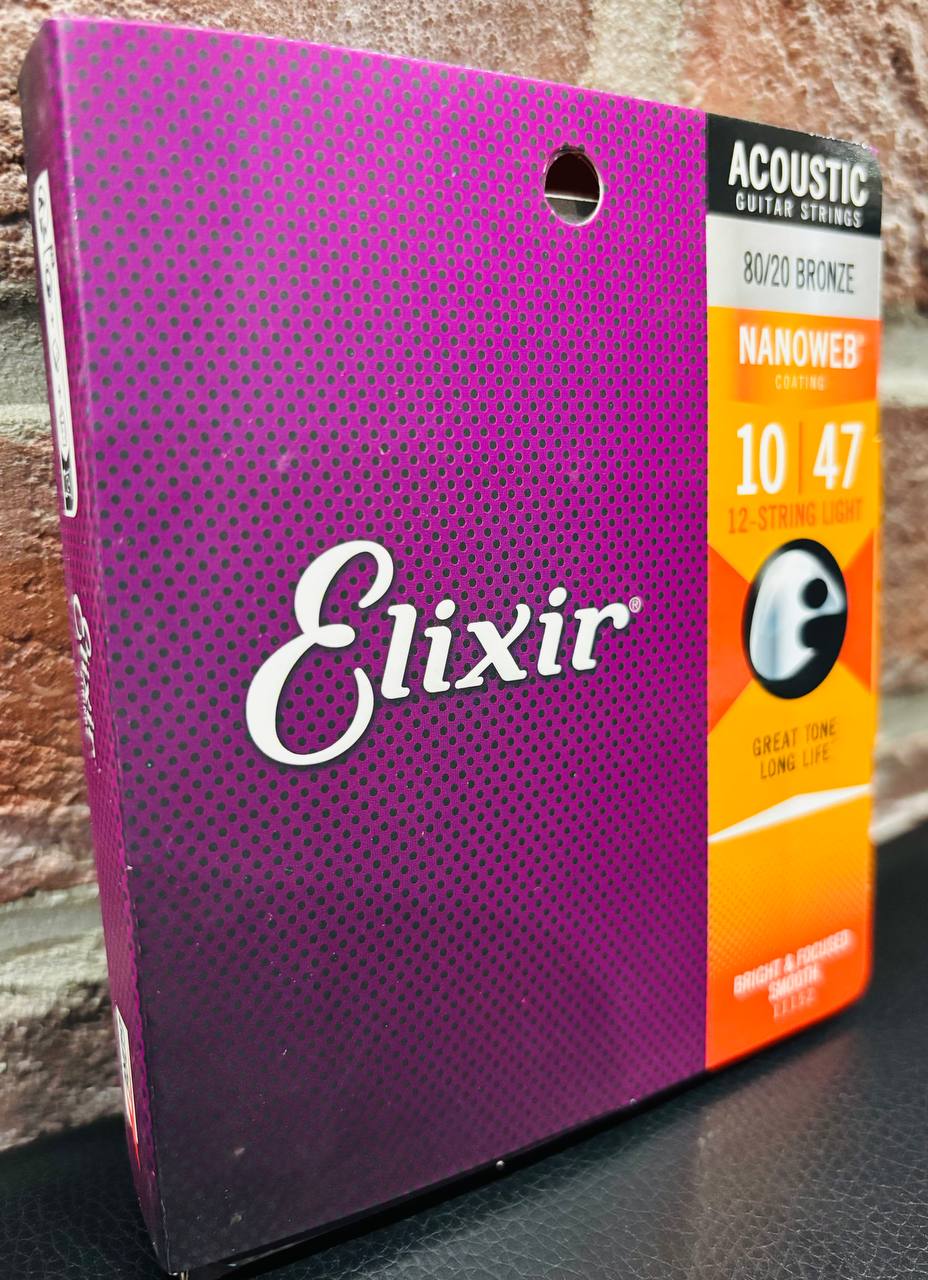 Струны для 12-ти Струнной Гитары Elixir 10-47 (Оригинал) - изображение 5