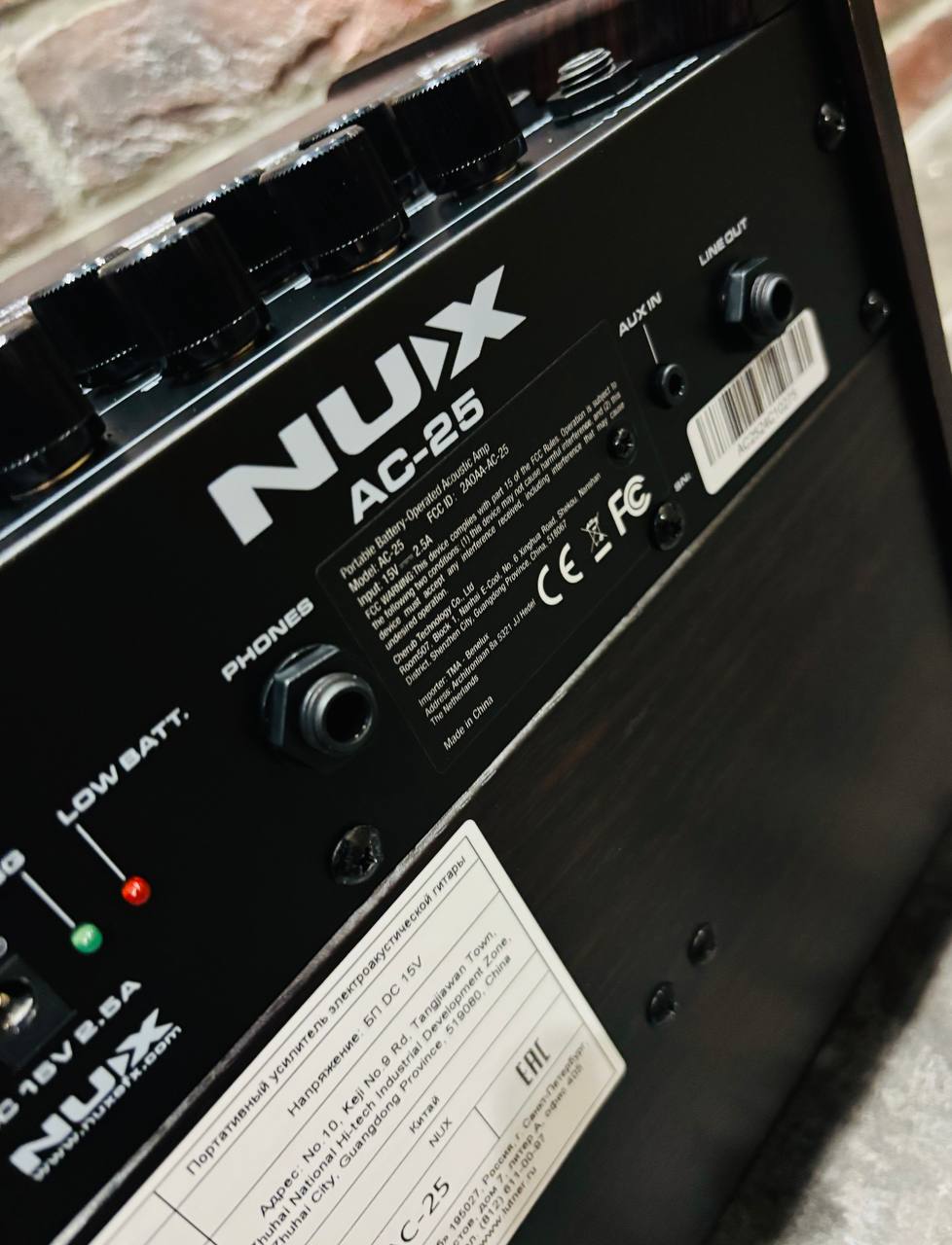 Аккумуляторный Комбик NUX Acoustic 25 ват - изображение 10