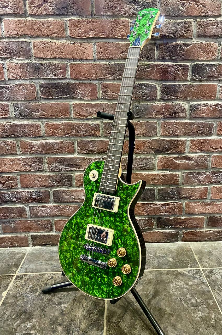 Электрогитара Les Paul Vintage Green - изображение 9