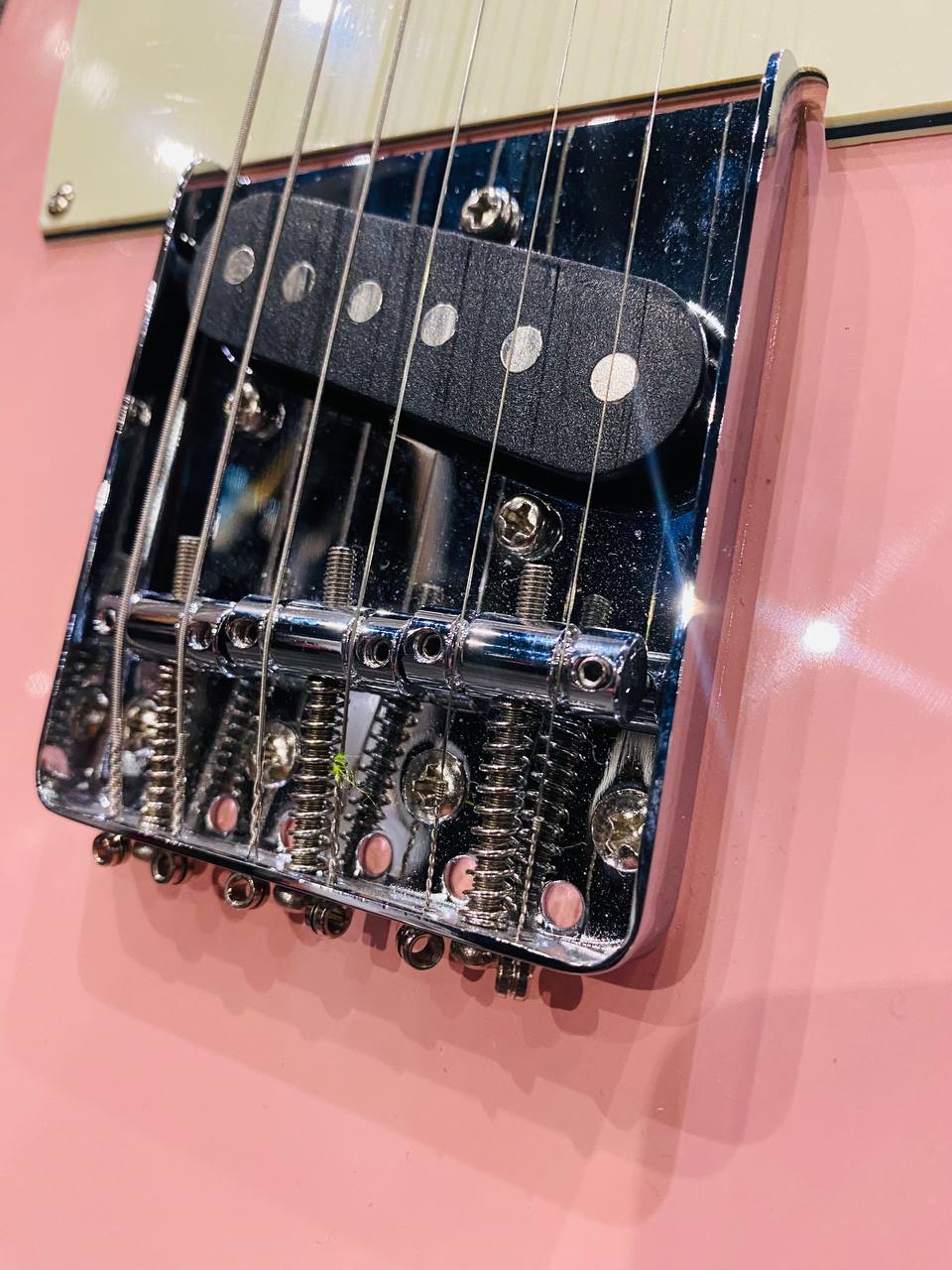 Электрогитара Jet Telecaster Pink - изображение 2