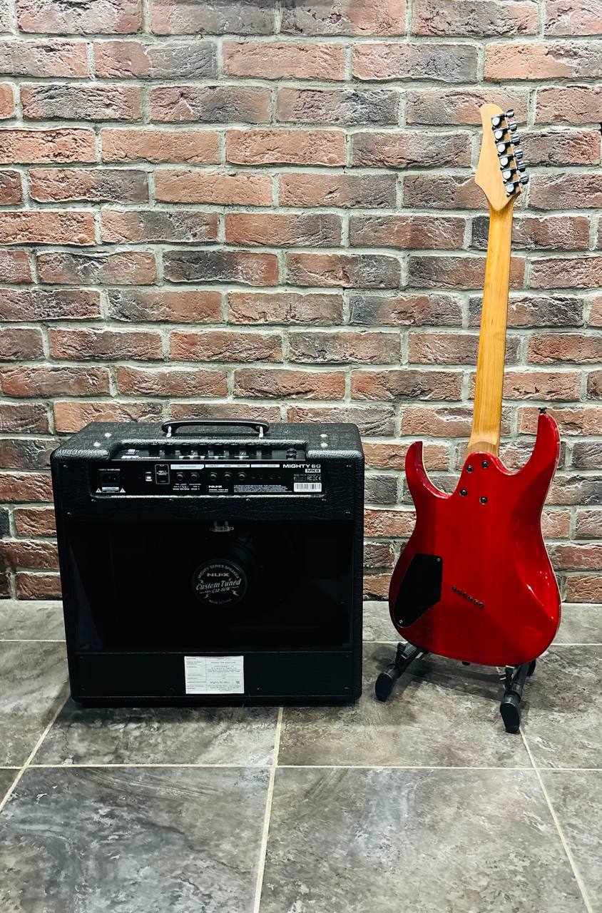 Электрогитара Real Rock MS-6 + Комбик с Эффектами NUX 60 ват - изображение 2