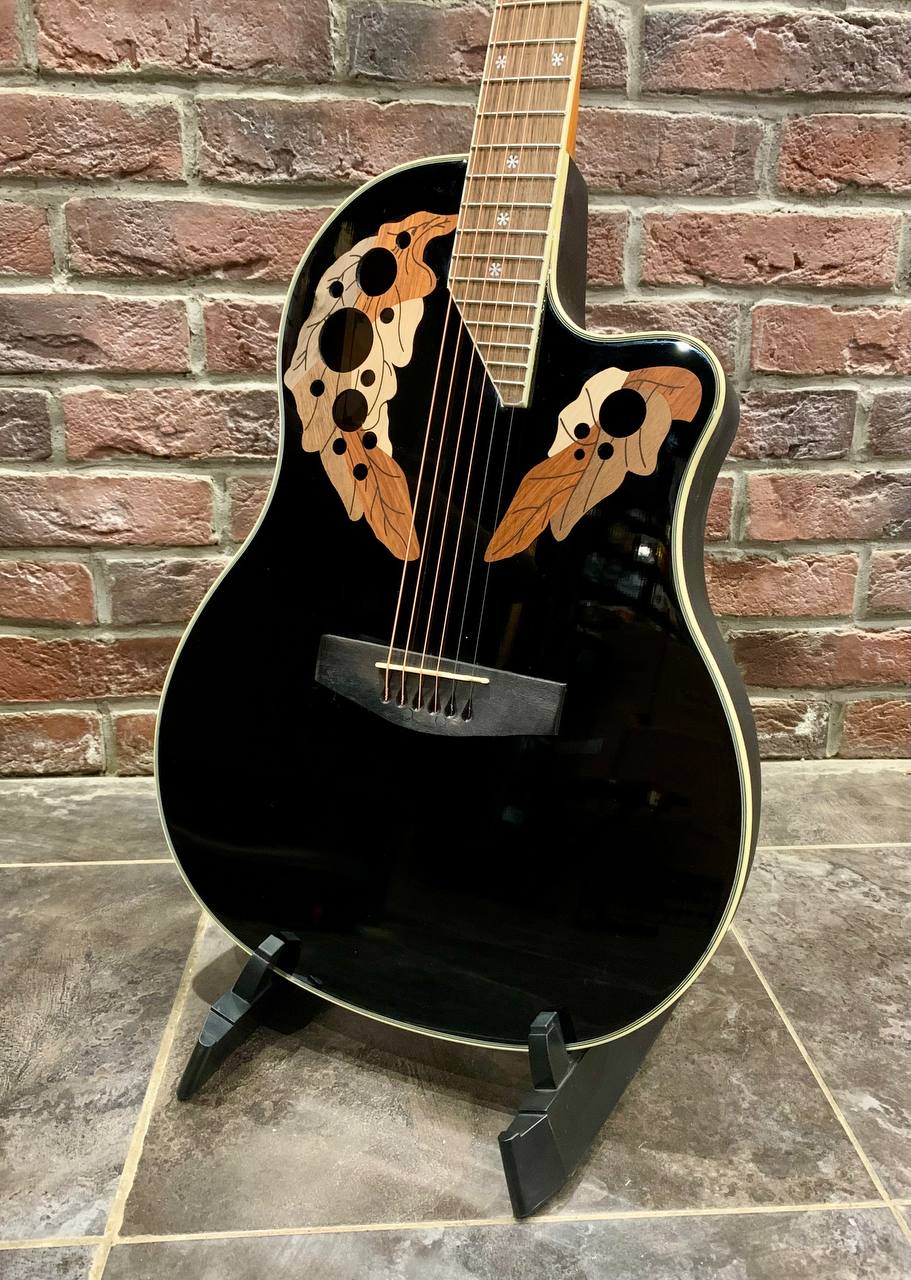 Электроакустика под Ovation P BK-EQ (Массив Ели) - изображение 2