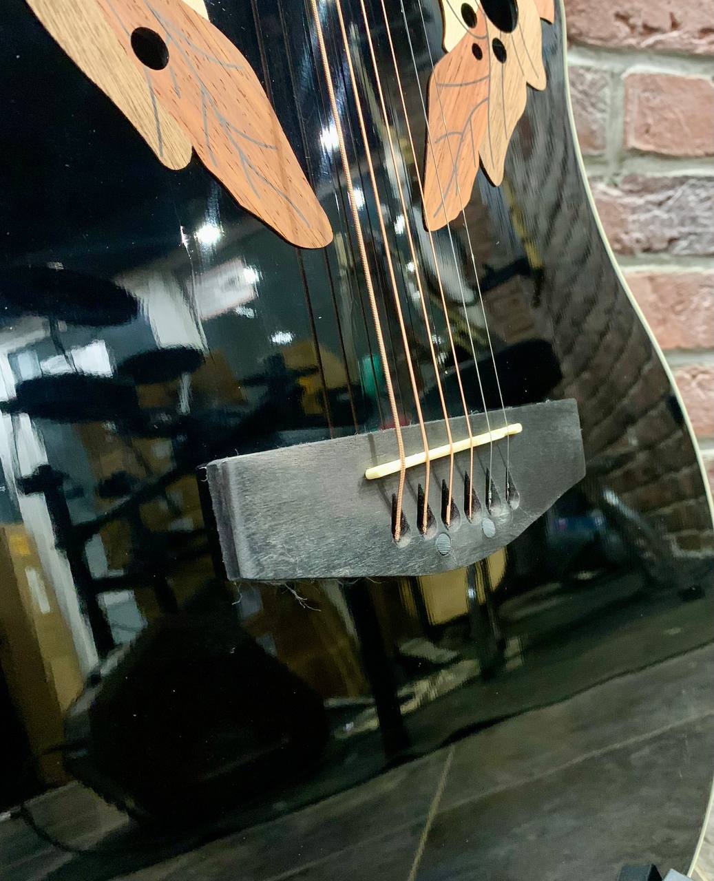 Электроакустика под Ovation P BK-EQ (Массив Ели) - изображение 5