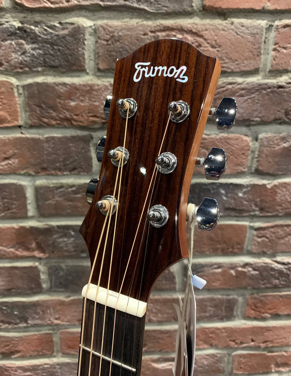 Электро-Акустическая Гитара Trumon 150TF Black из Массива Ели - изображение 9