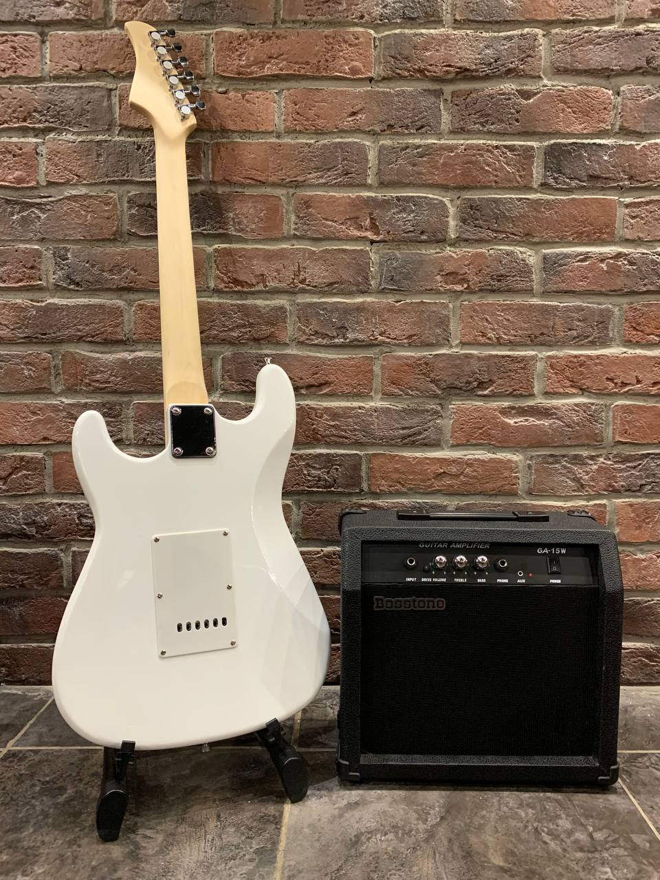 Электрогитара Stratocaster HSS + Комбик (полный комплект) - изображение 2