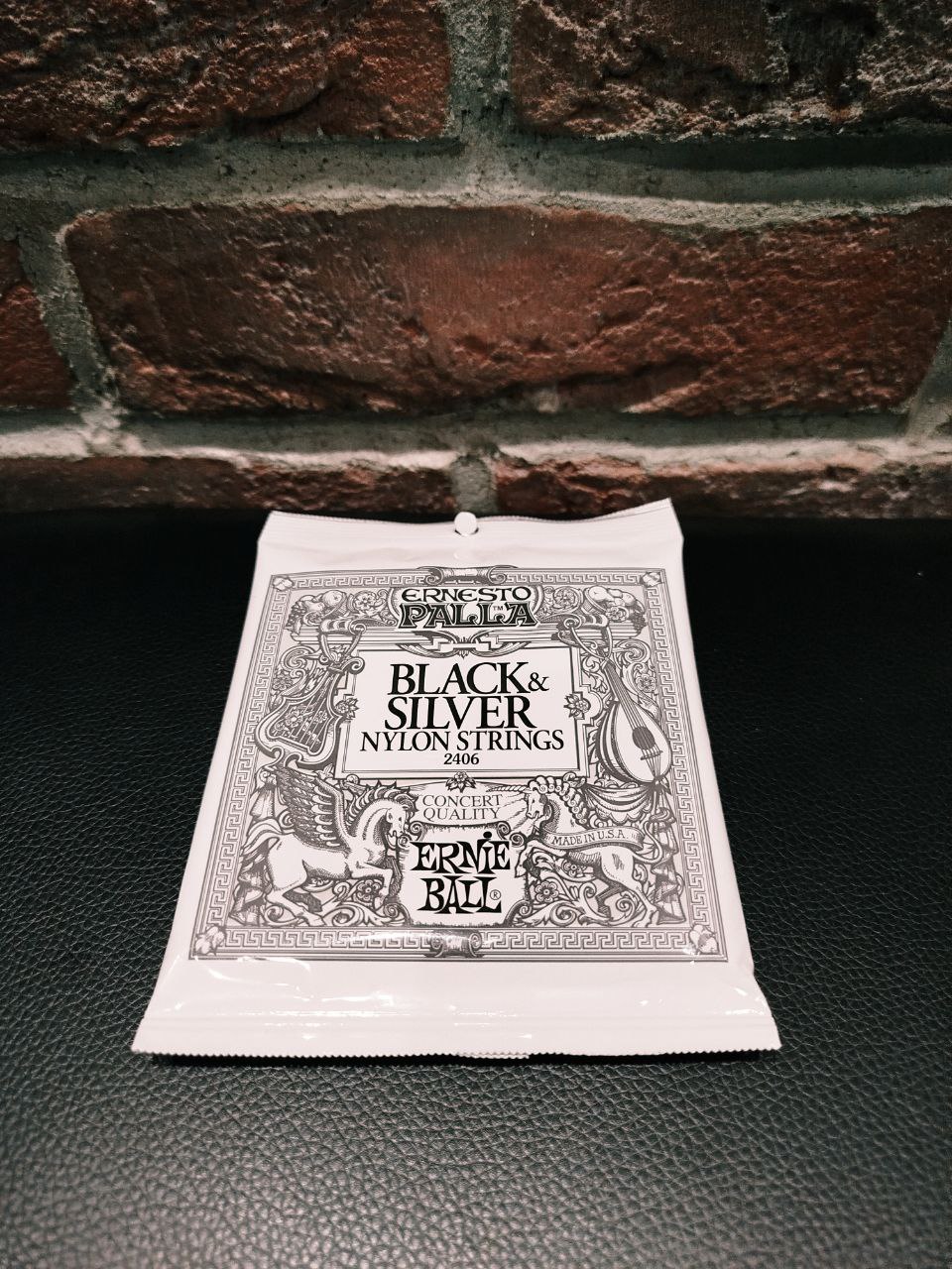 Струны для Классической Гитары Ernie Ball Ernesto Palla Black&Silver Nylon (USA) - изображение 9