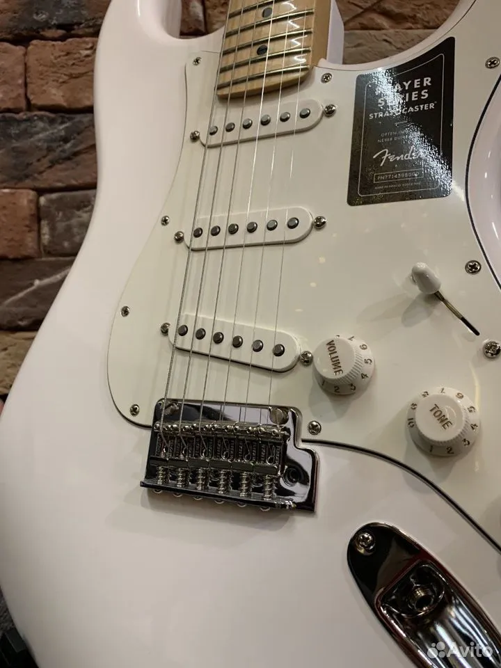 Электрогитара Fender Player Stratocaster MN Polar - изображение 3