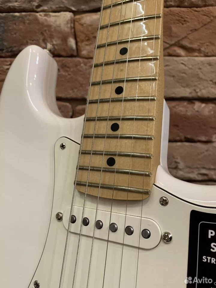 Электрогитара Fender Player Stratocaster MN Polar - изображение 4