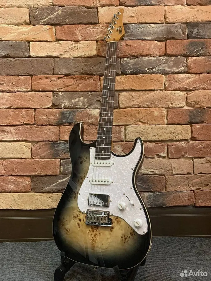 Электрогитара JET JS-450 QTBR - изображение 9