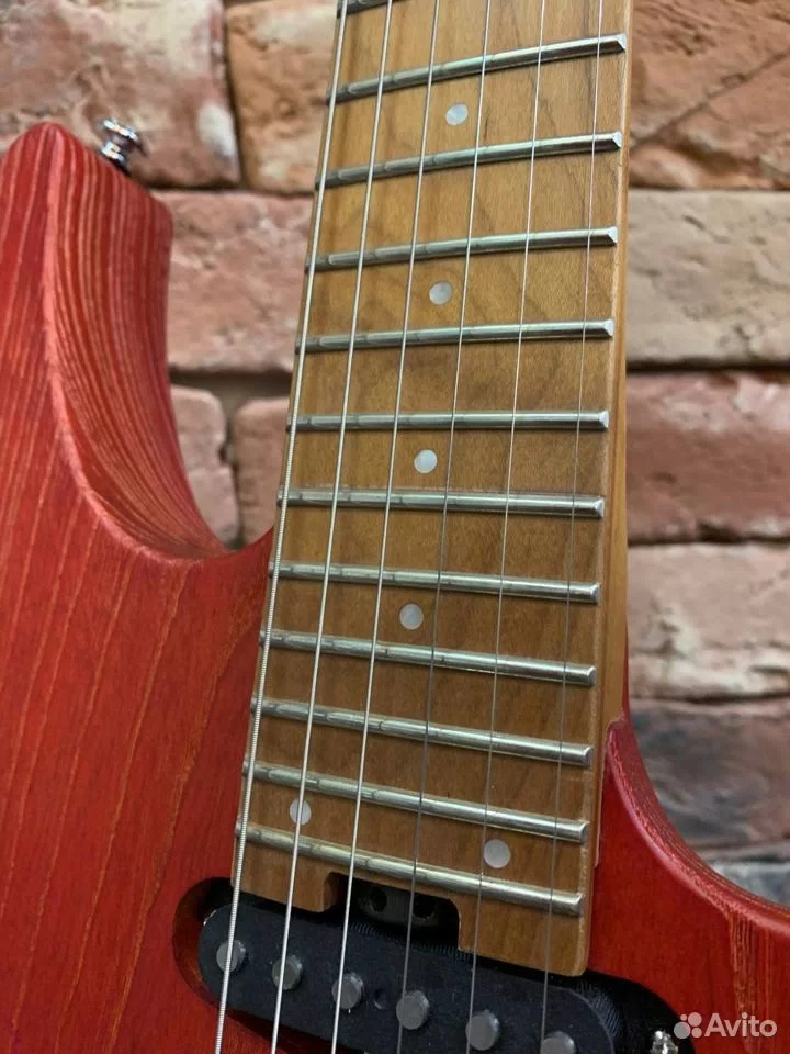 Электрогитара Charvel Pro-Mod DK24 HSS 2PT CM Red - изображение 3