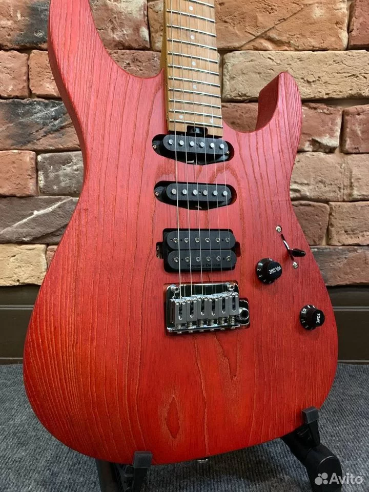 Электрогитара Charvel Pro-Mod DK24 HSS 2PT CM Red - изображение 6