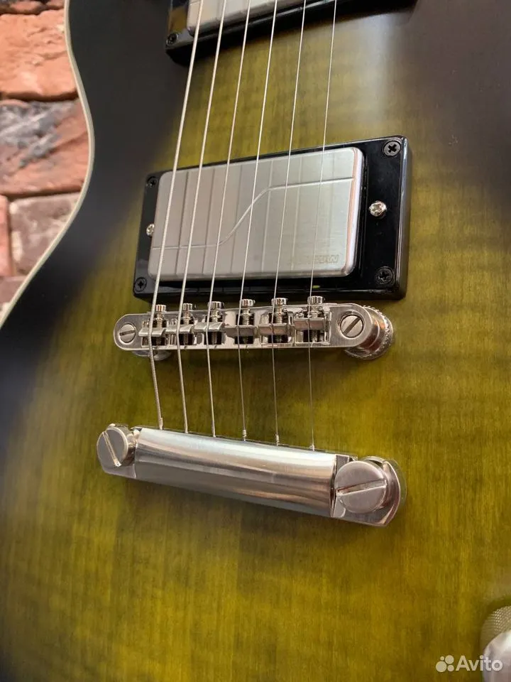 Электрогитара Epiphone Les Paul Prophecy Olive - изображение 3