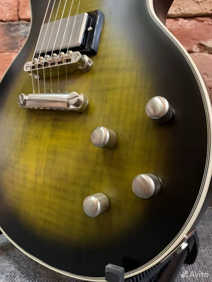 Электрогитара Epiphone Les Paul Prophecy Olive - изображение 4