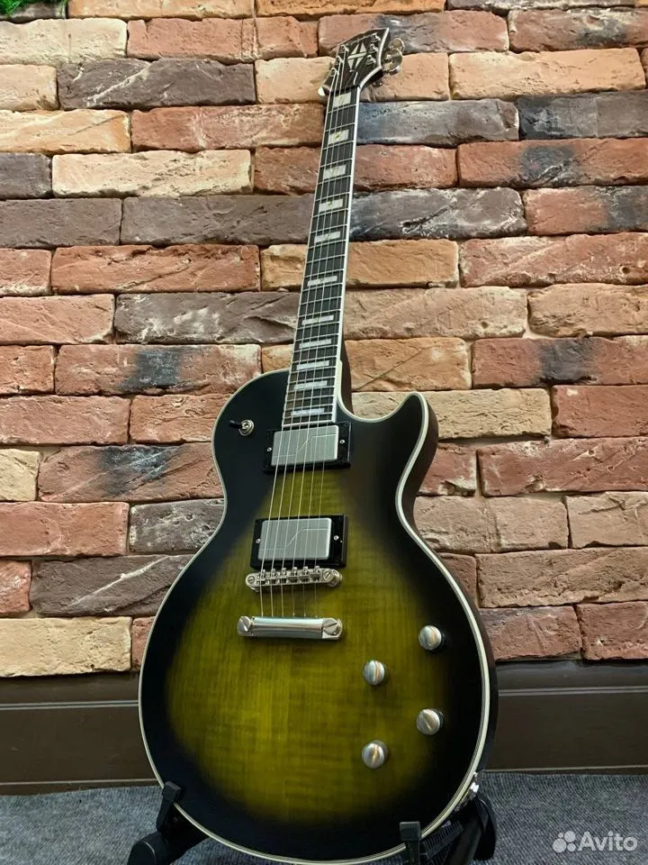 Электрогитара Epiphone Les Paul Prophecy Olive - изображение 9