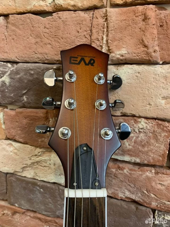 Электрогитара EART Guitars E-335 Tobacco - изображение 7