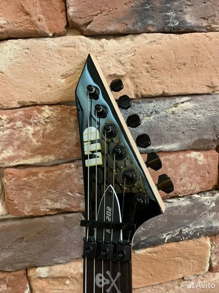 Электрогитара ESP LTD KH-202 Black Kirk Hammett - изображение 7