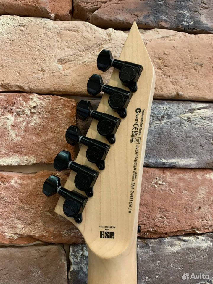Электрогитара ESP LTD KH-202 Black Kirk Hammett - изображение 8