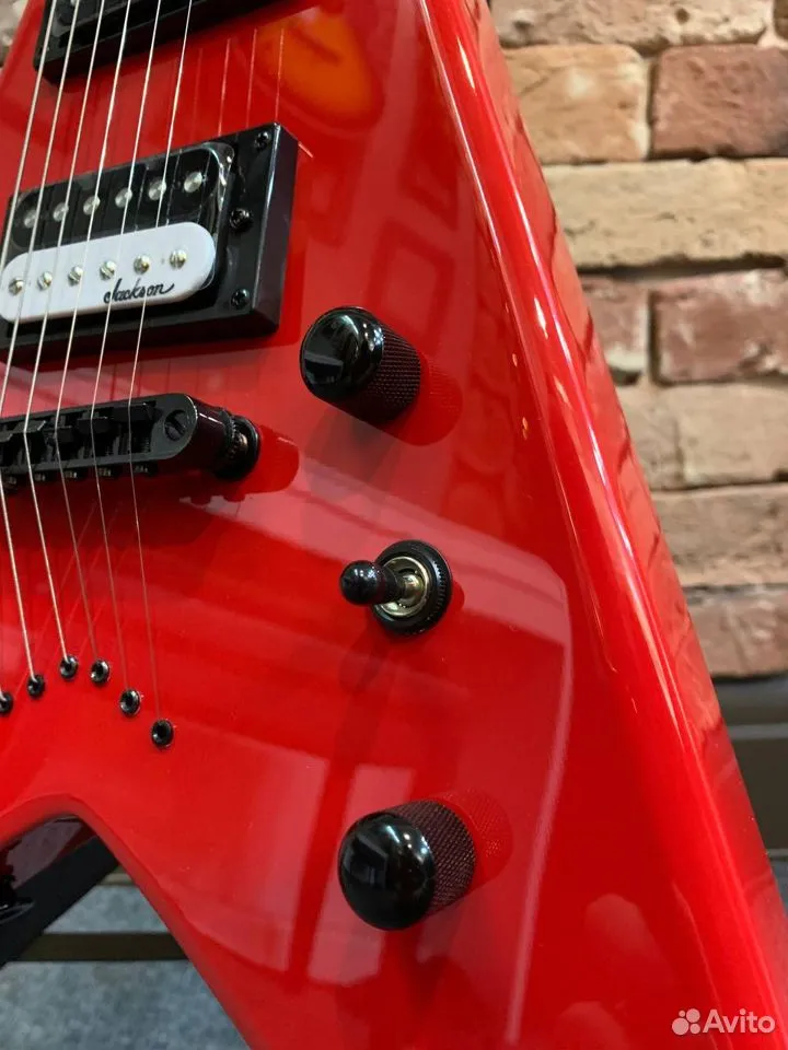 Электрогитара Jackson JS32T King V Ferarri Red - изображение 4