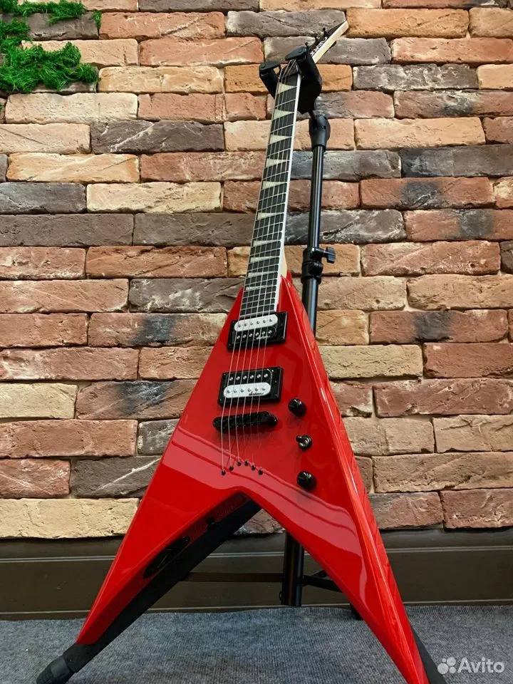 Электрогитара Jackson JS32T King V Ferarri Red - изображение 9