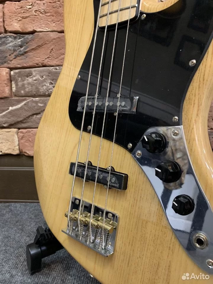 Бас Гитара Harley Benton JB-75MN NA Vintage Series - изображение 3