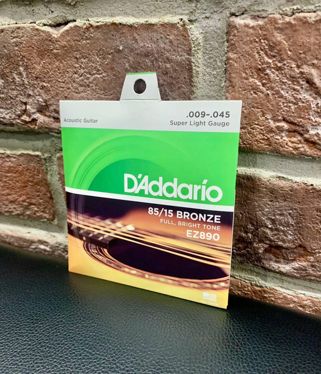 Струны для Акустической Гитары D'Addario 9-45 Super Light (USA) - изображение 3