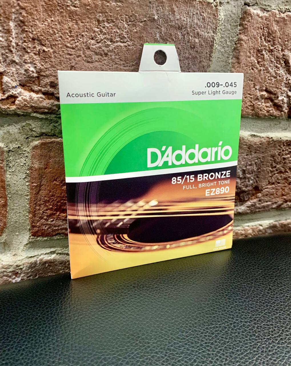 Струны для Акустической Гитары D'Addario 9-45 Super Light (USA) - изображение 5
