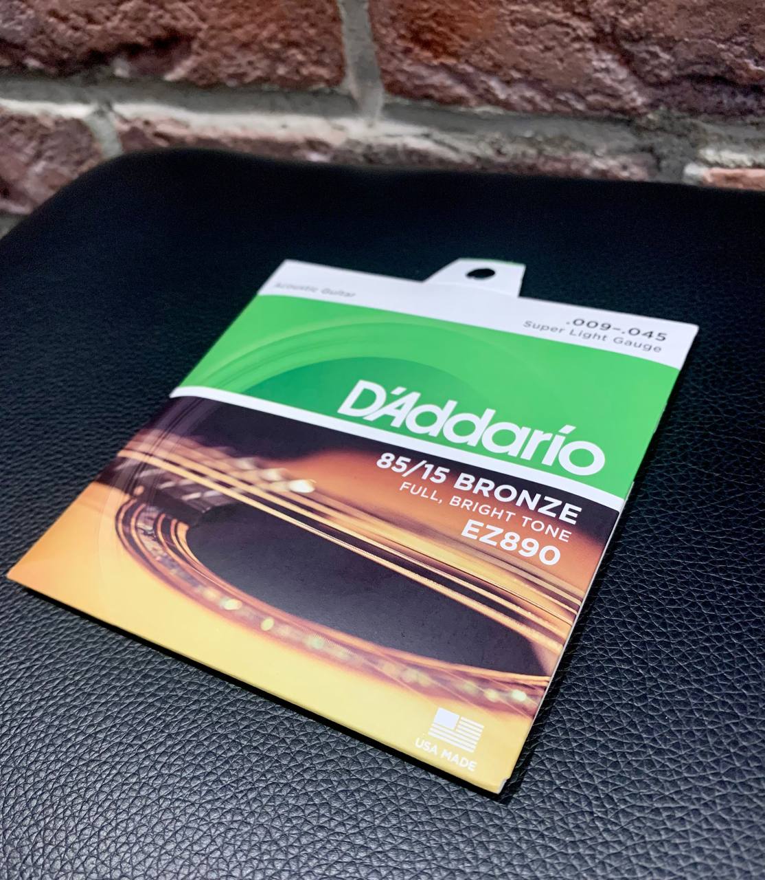Струны для Акустической Гитары D'Addario 9-45 Super Light (USA) - изображение 7